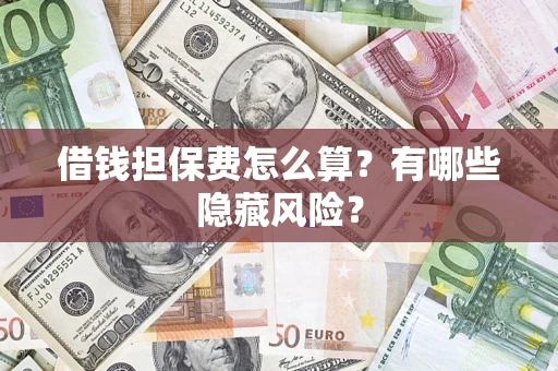 北京借钱担保费怎么算？有哪些隐藏风险？