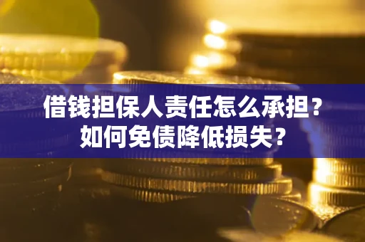 北京借钱担保人责任怎么承担？如何免债降低损失？