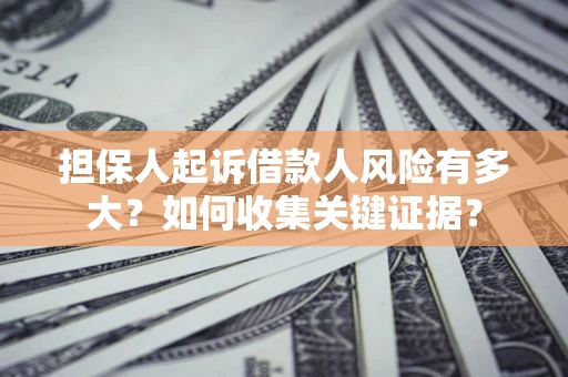 北京担保人起诉借款人风险有多大？如何收集关键证据？