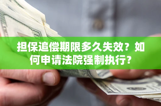 北京担保追偿期限多久失效？如何申请法院强制执行？