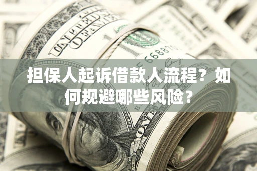 北京担保人起诉借款人流程？如何规避哪些风险？